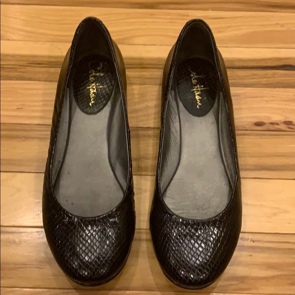 Cole Haan Black Flats